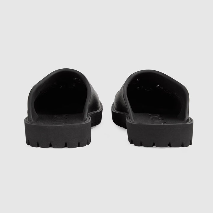 GUCCI GG MONOGRAM PERFORATED RUBBER MEN&