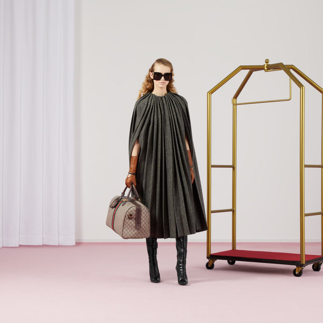 GUCCI GG OPHIDIA SAVOY MEDIUM DUFFLE BAG