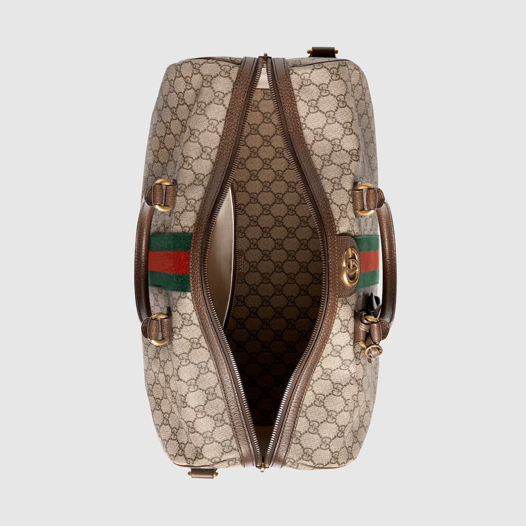 GUCCI GG OPHIDIA SAVOY MEDIUM DUFFLE BAG