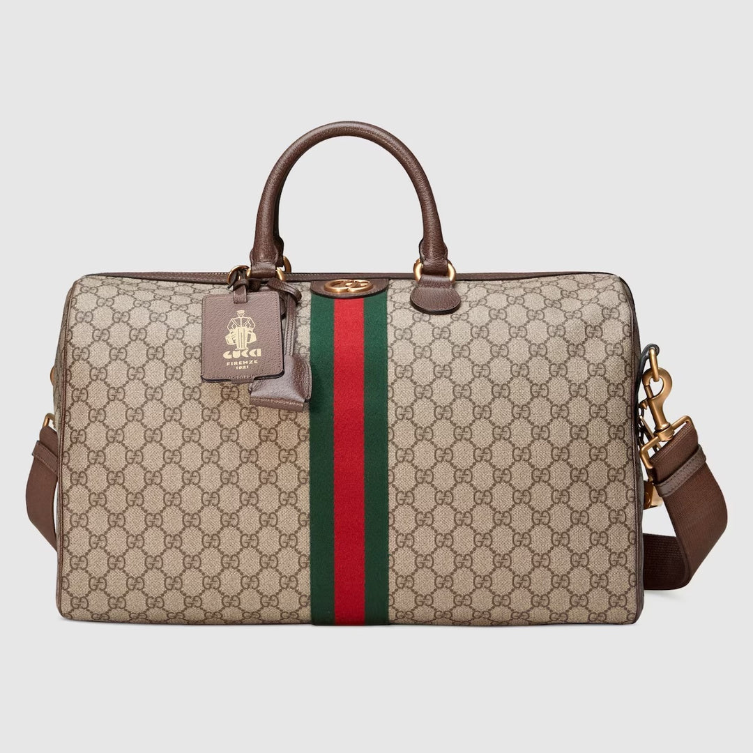 GUCCI GG OPHIDIA SAVOY MEDIUM DUFFLE BAG – Caroline's Fashion Luxuries