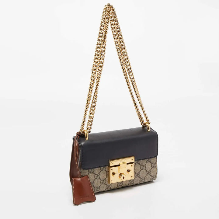GUCCI PADLOCK SMALL GG SHOULDER BAG