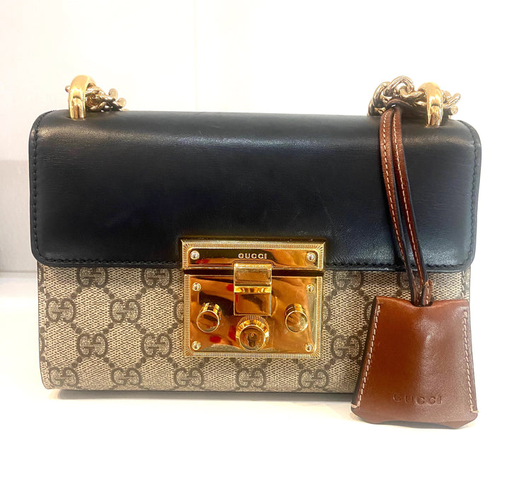 GUCCI PADLOCK SMALL GG SHOULDER BAG