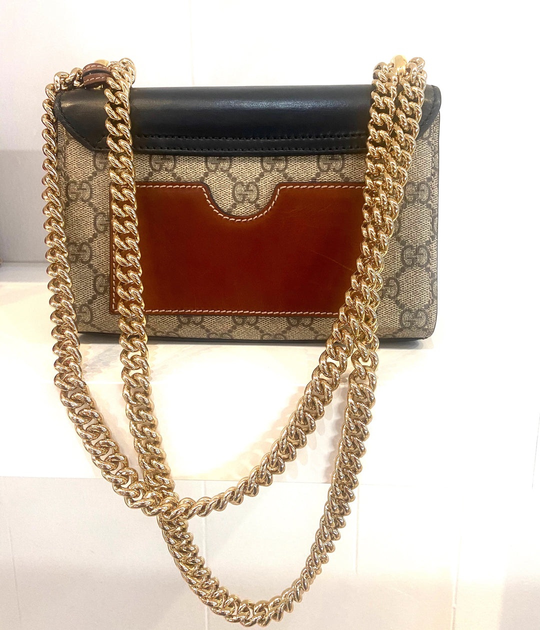 GUCCI PADLOCK SMALL GG SHOULDER BAG