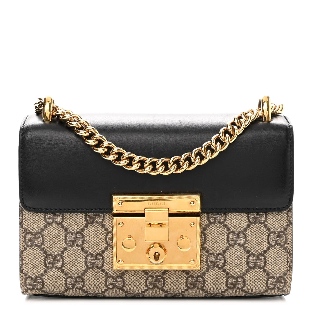 GUCCI PADLOCK SMALL GG SHOULDER BAG