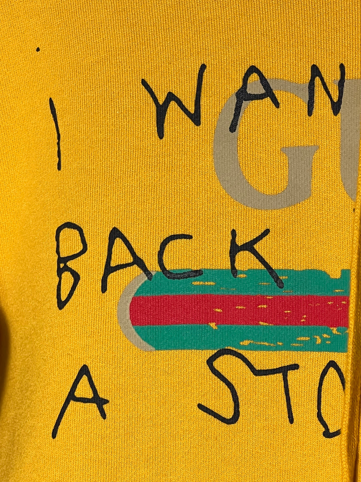 GUCCI GG STORY HOODED SWEATSHIRT