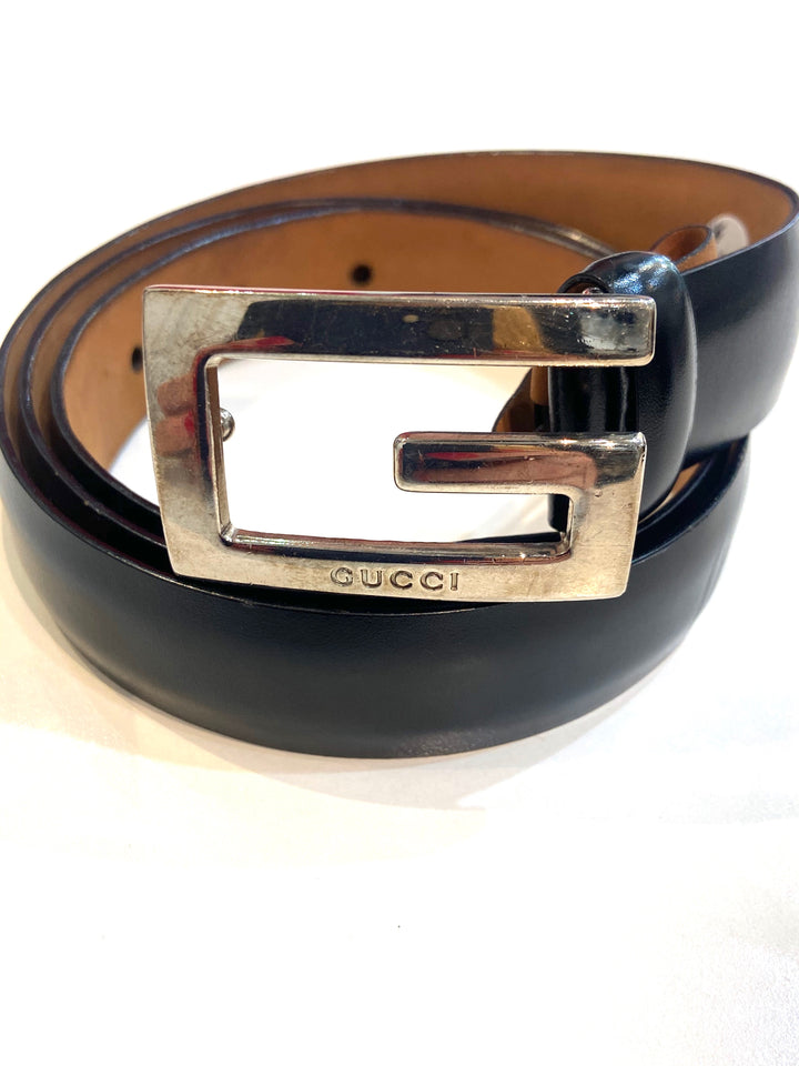 GUCCI-Vintage-G-Buckle-Leather  display picture 3