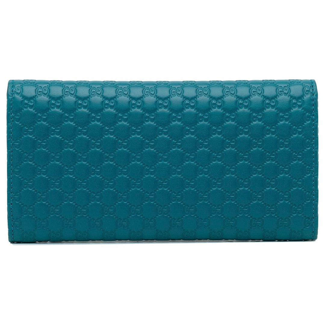 GUCCI MICROGUCCISSIMA CONTINENTAL FLAP WALLET