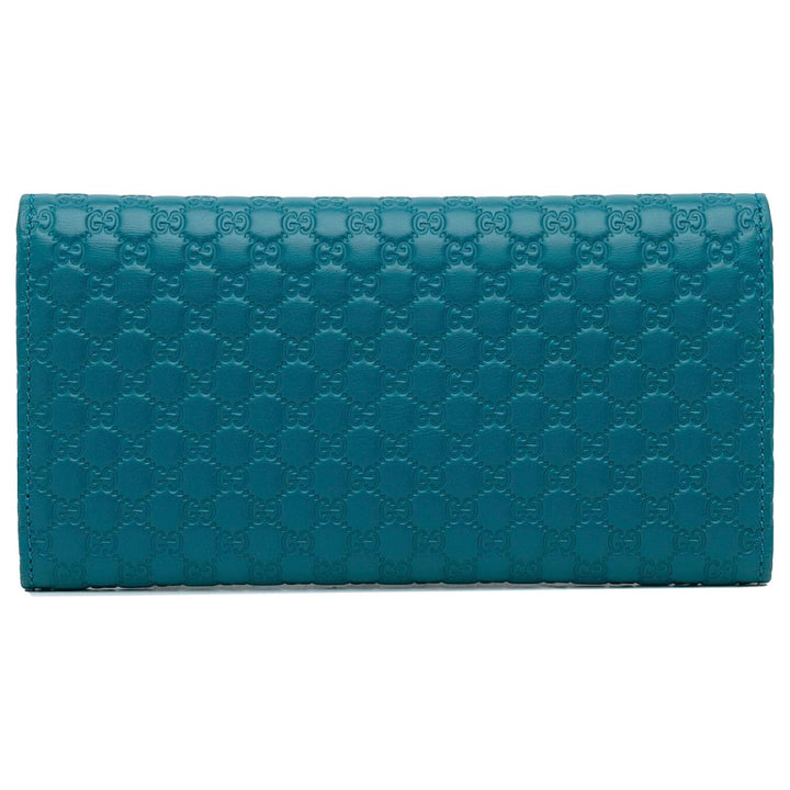 GUCCI MICROGUCCISSIMA CONTINENTAL FLAP WALLET