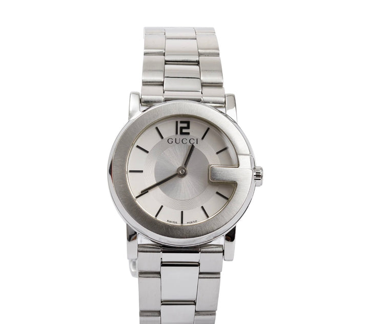 GUCCI 101 SERIES COLLECTION STAINLESS STEEL WATCH
