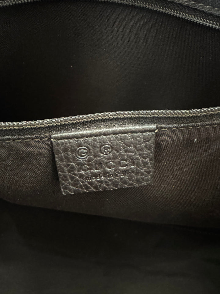 GUCCI GG WEB SHERRY LINE PRINCY RIBBON TOTE BAG