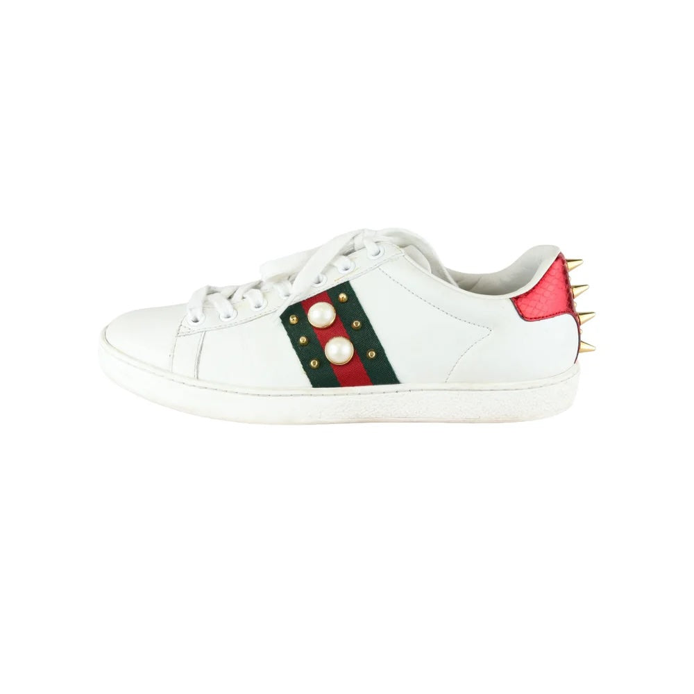 GUCCI WEB PEARL WOMEN&