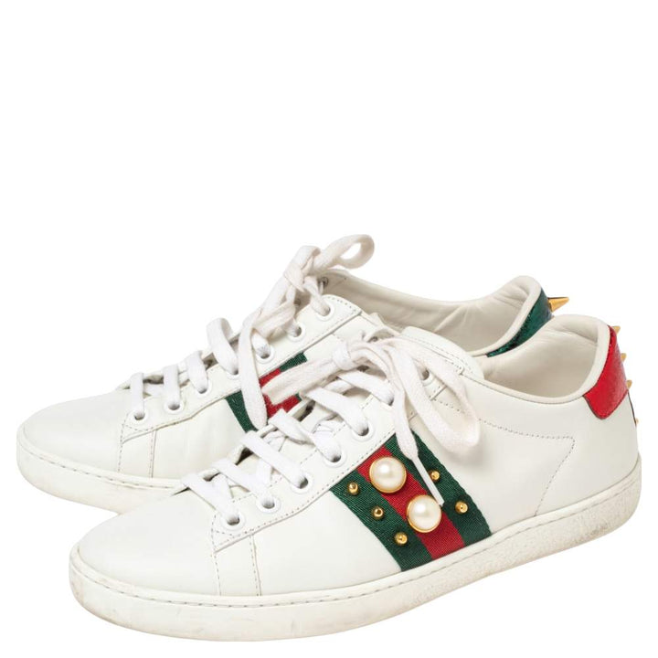 GUCCI WEB PEARL WOMEN&