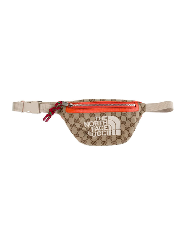 GUCCI X THE NORTH FACE WAIST MONOGRAM BELT BAG