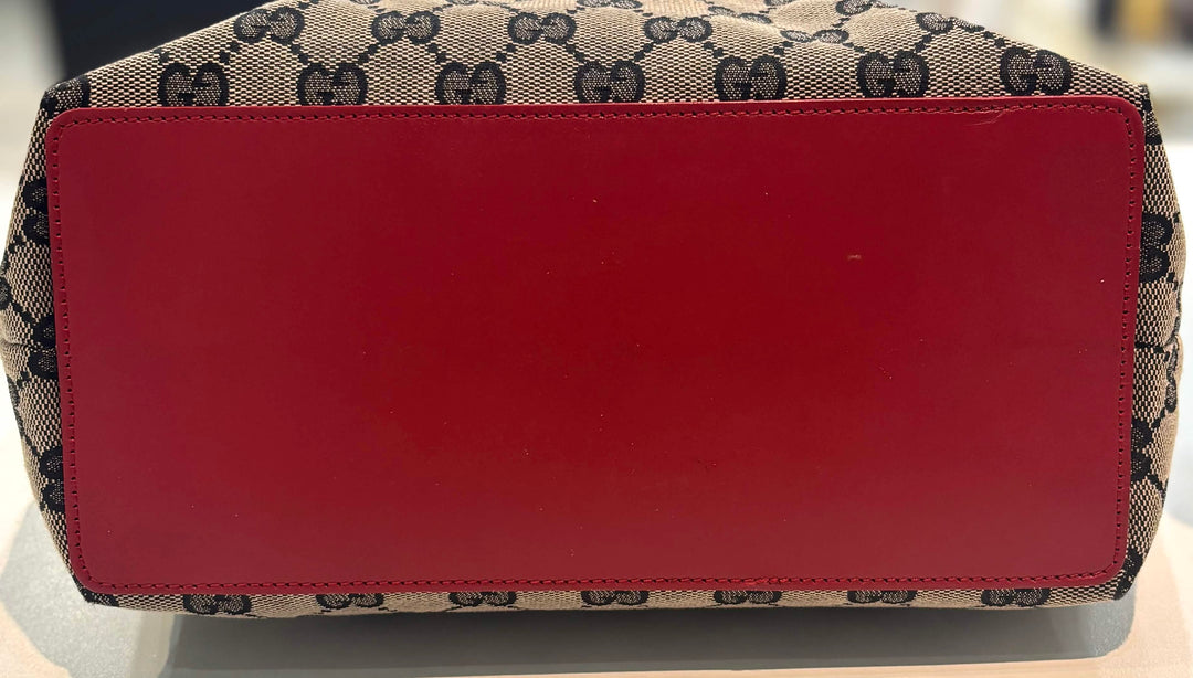 GUCCI GG CANVAS TOTE BAG