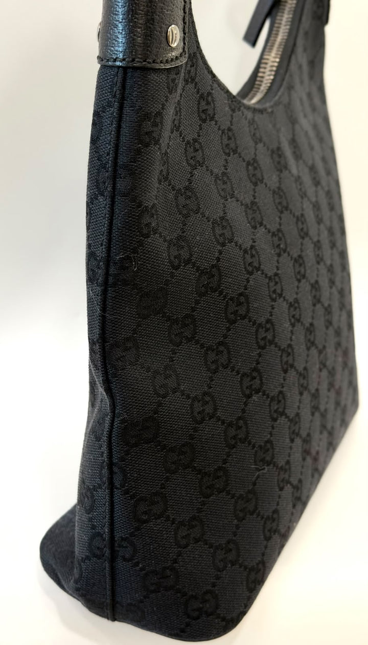 GUCCI GG CANVAS VINTAGE SHOULDER BAG