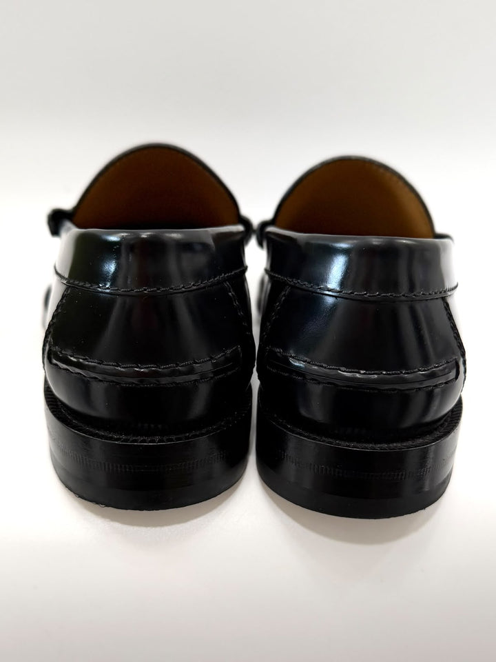 GUCCI GG CUTOUT MILLENNIAL REBOT LEATHER LOAFERS