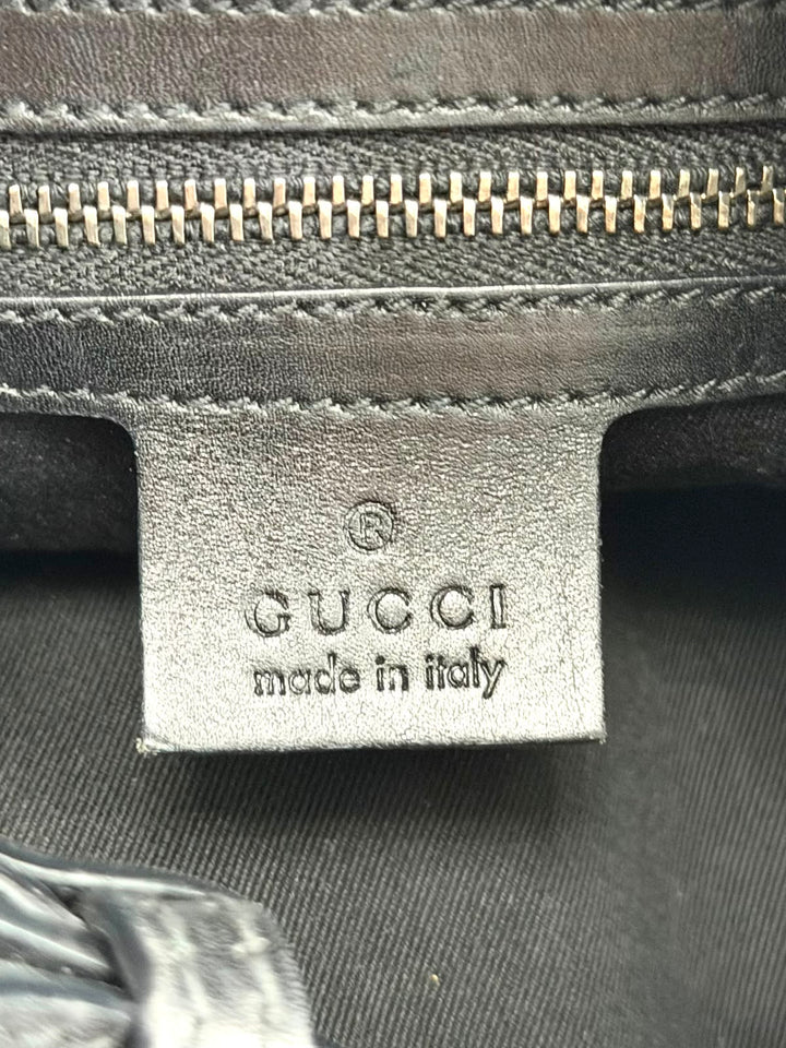 GUCCI GG MONOGRAM JACKIE PISTON-LOCK HOBO BAG
