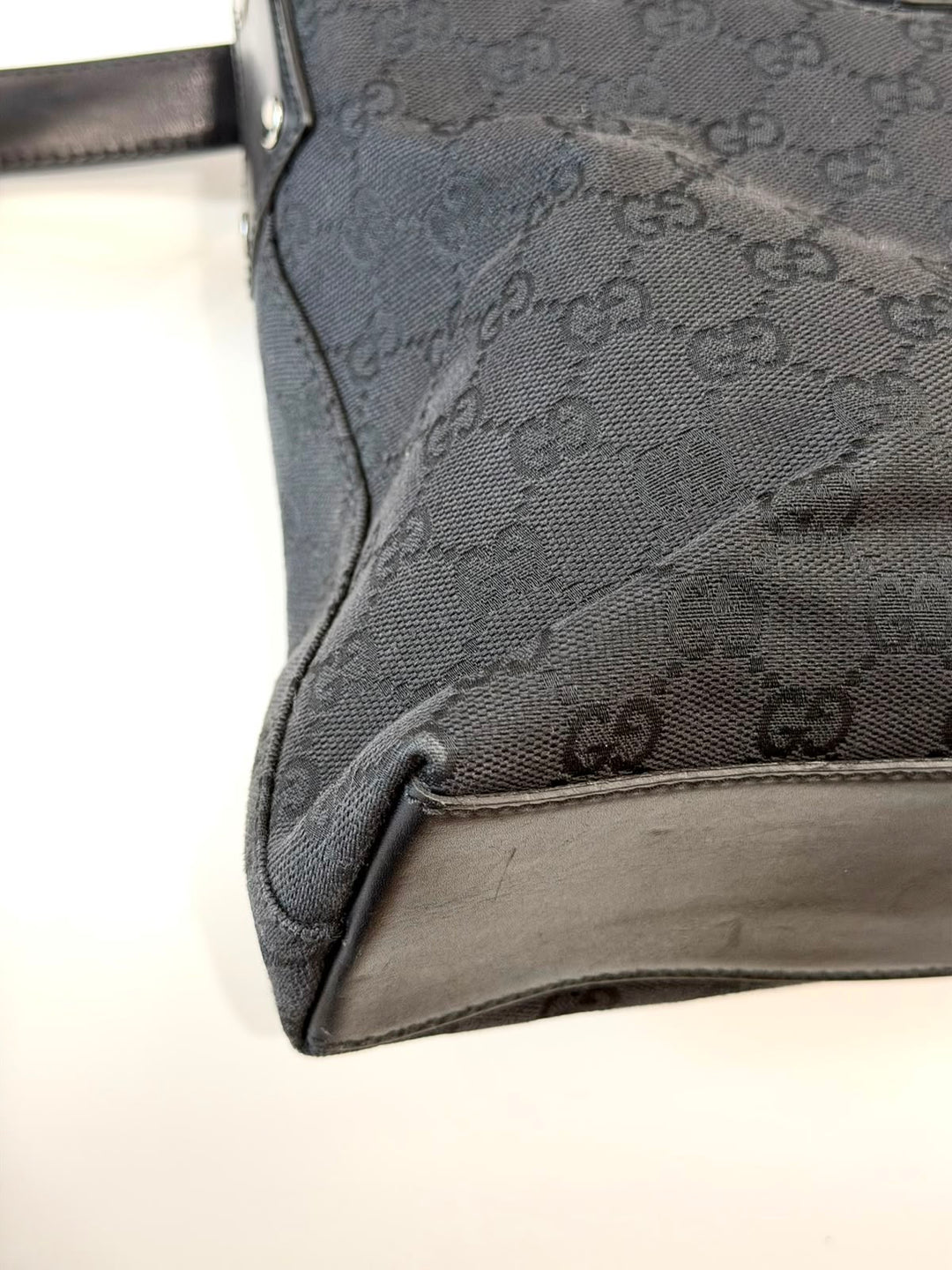 GUCCI GG MONOGRAM JACKIE PISTON-LOCK HOBO BAG