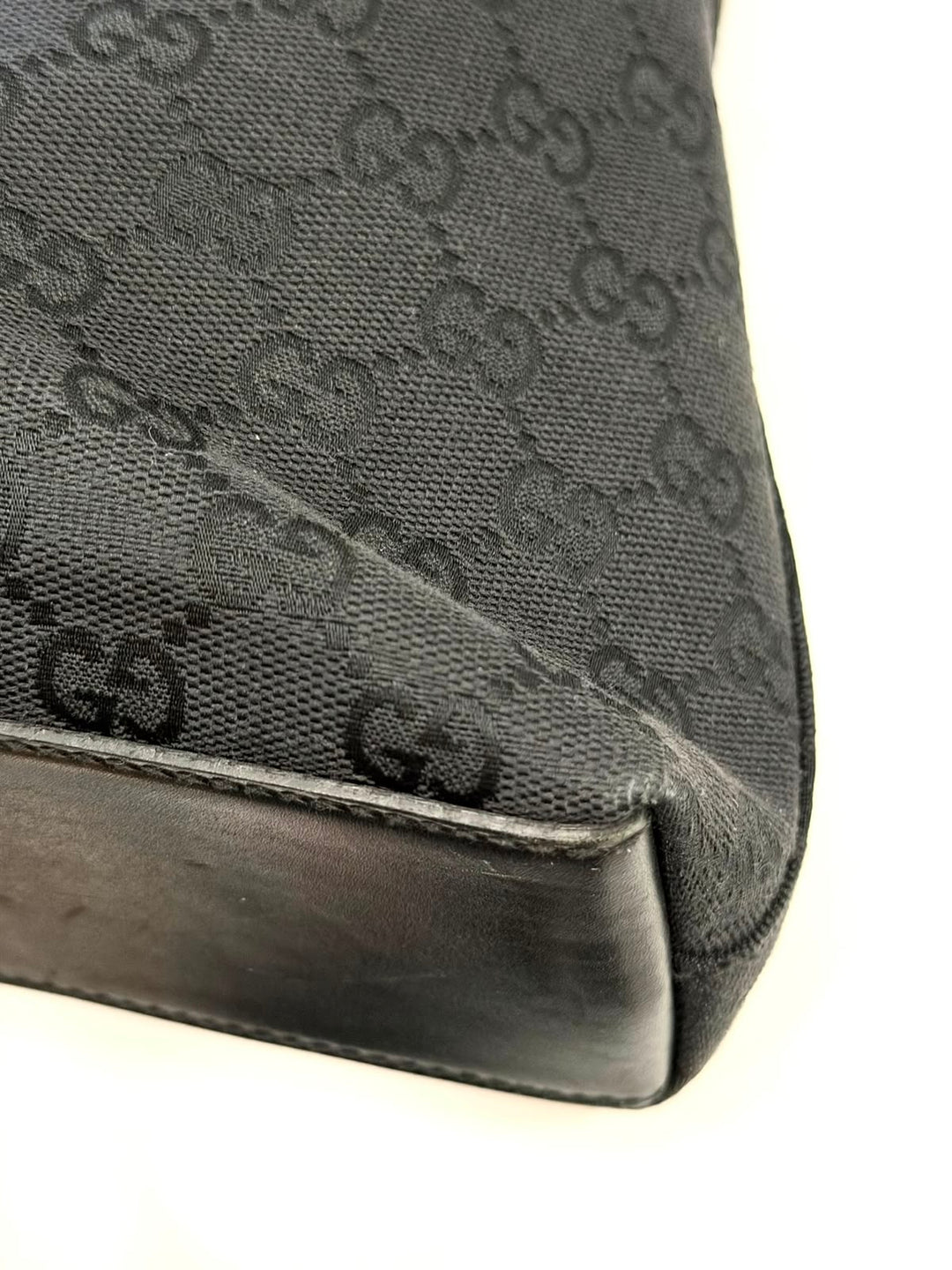 GUCCI GG MONOGRAM JACKIE PISTON-LOCK HOBO BAG