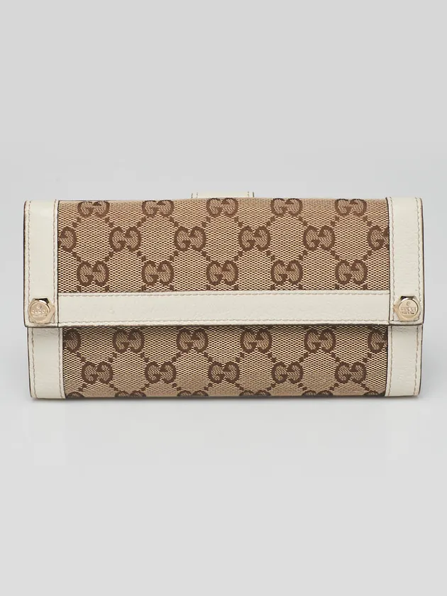 GUCCI GG MONOGRAM BRITT BI-FOLD VINTAGE CONTINENTAL WALLET