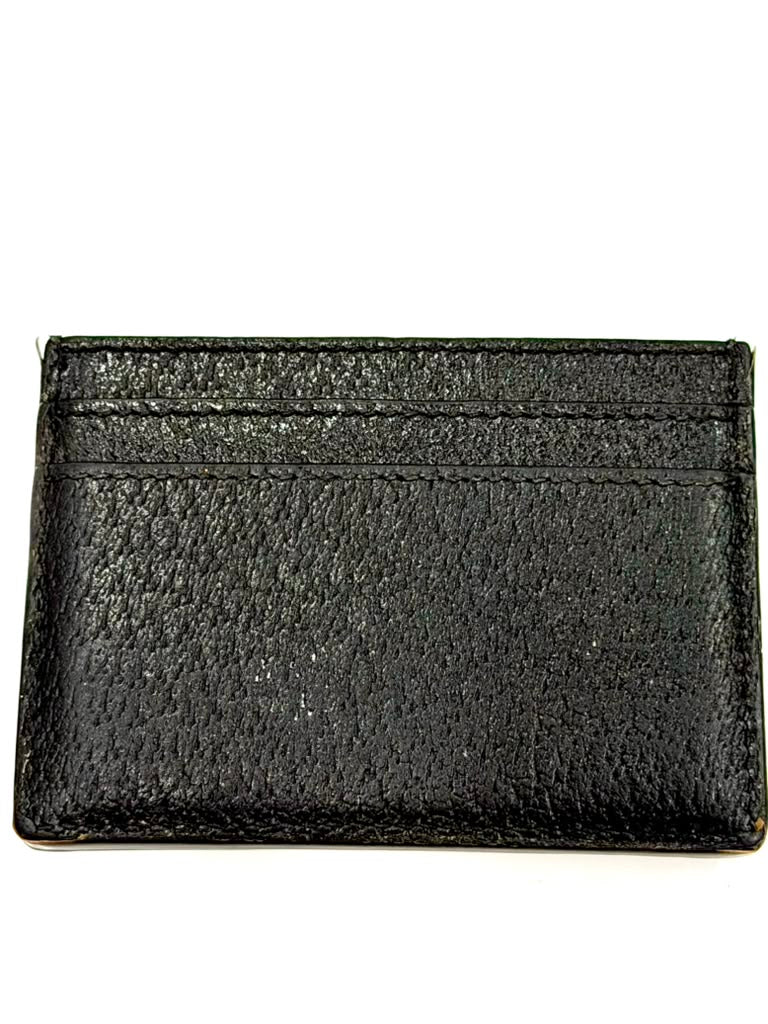 GUCCI GG OPHIDIA CALFSKIN LEATHER CARD HOLDER