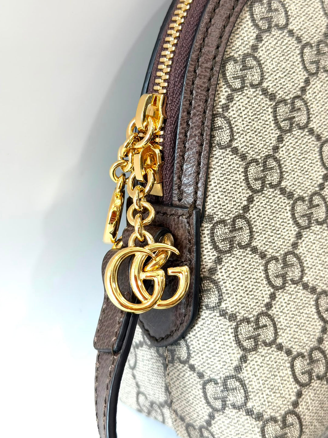 GUCCI GG OPHIDIA DOME SMALL SHOULDER BAG