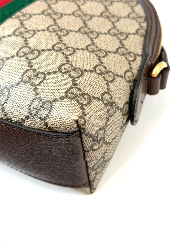 GUCCI GG OPHIDIA DOME SMALL SHOULDER BAG