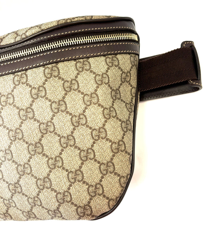 GUCCI GG SUPREME MONOGRAM LARGE BELT BAG