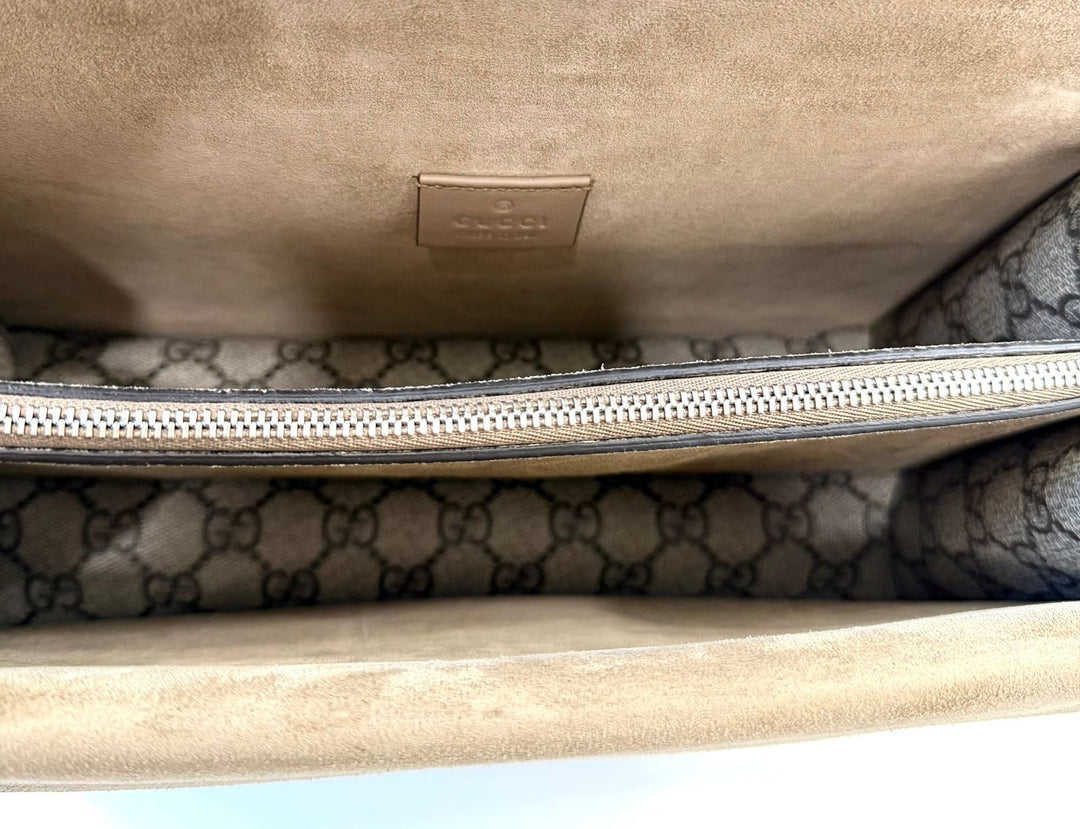 GUCCI GG SUPREME MONOGRAM MEDIUM DIONYSUS SHOULDER BAG