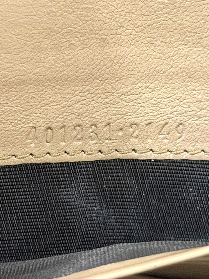GUCCI GG SUPREME MONOGRAM MINI DIONYSUS CHAIN WALLET