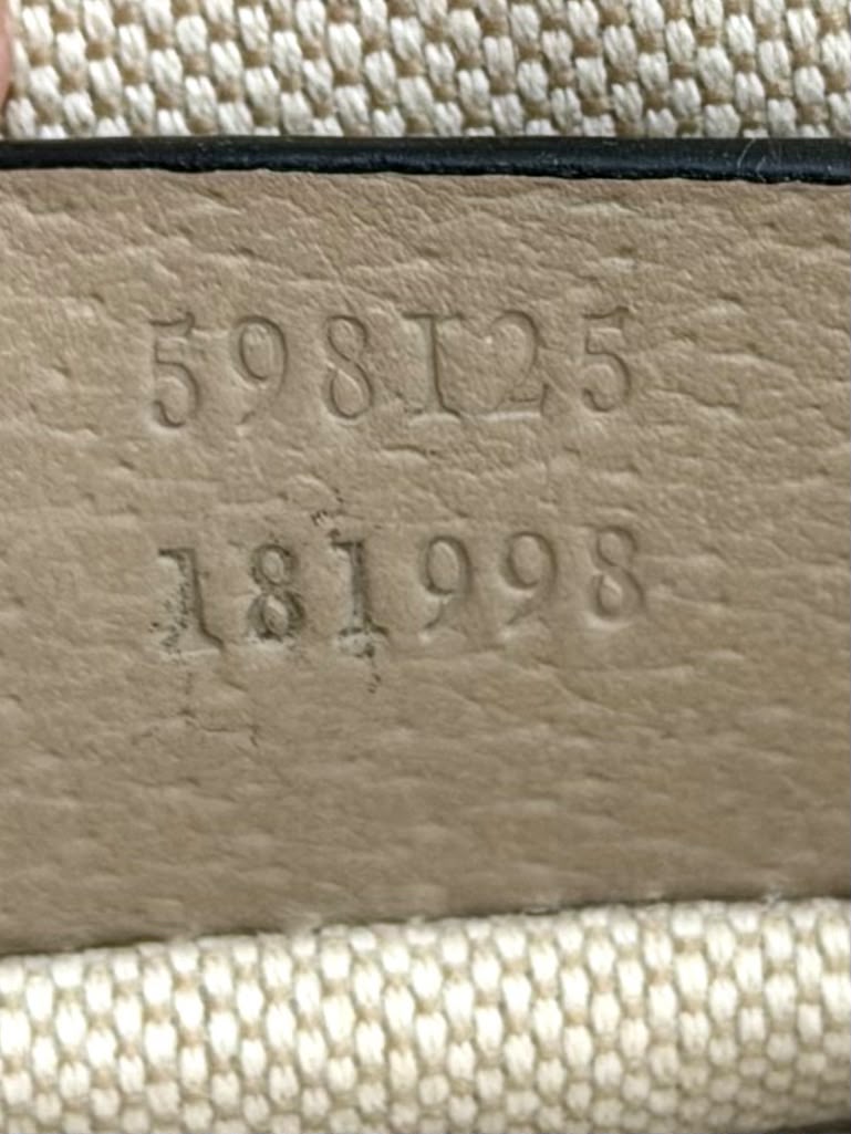 GUCCI GG SUPREME MONOGRAM WEB SMALL OPHIDIA SHOULDER BAG