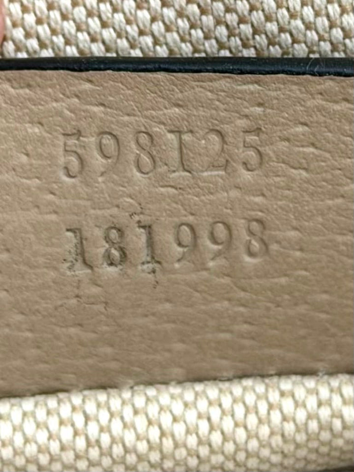 GUCCI GG SUPREME MONOGRAM WEB SMALL OPHIDIA SHOULDER BAG