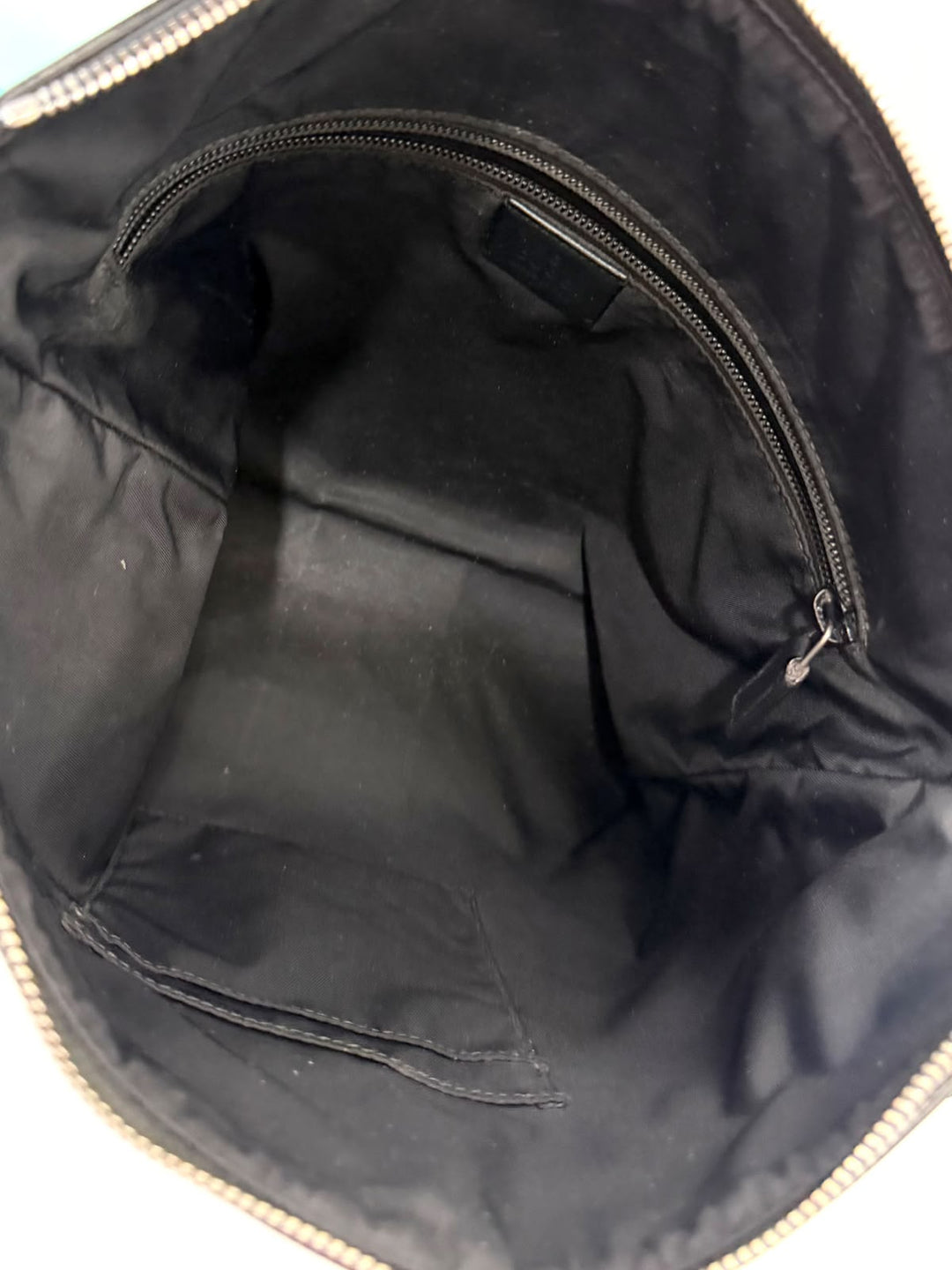 GUCCI GG SUPREME MONOGRAM WEB MESSENGER BAG
