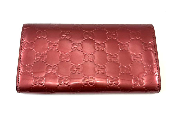 GUCCI GUCCISSIMA LOVELY HEART LONG WALLET