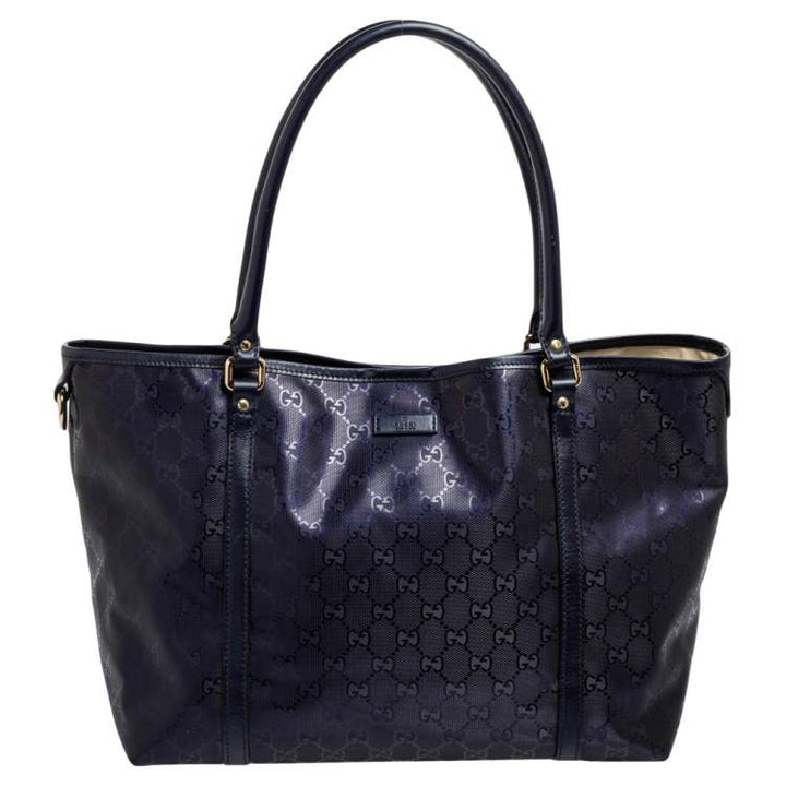 GUCCI IMPRIME MONOGRAM MEDIUM JOY TOTE BAG