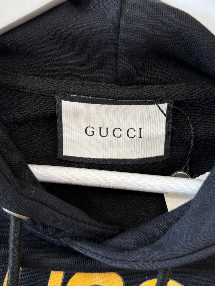 GUCCI INTERLOCKING GG LOGO HOODIE