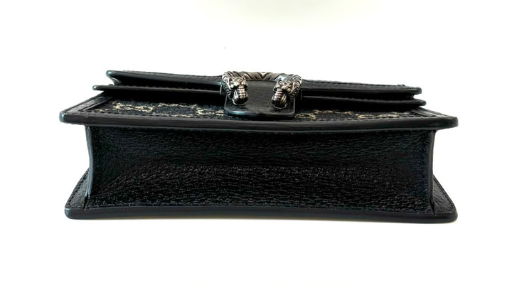 GUCCI DENIM GG MONOGRAM SUPER MINI DIONYSUS SHOULDER BAG
