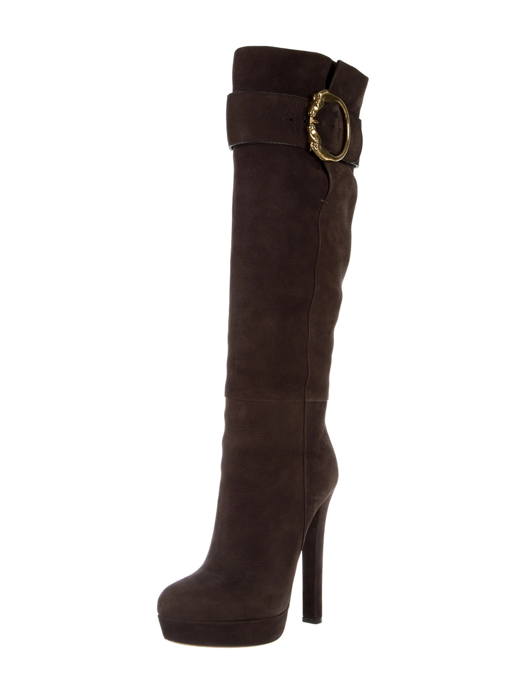 GUCCI JOSEPHINE PLATFORM KNEE-HIGH BOOTS