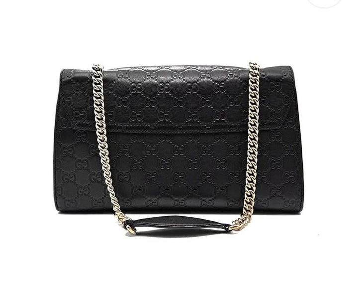 GUCCI MICROGUCCISSIMA MEDIUM EMILY CHAIN SHOULDER BAG