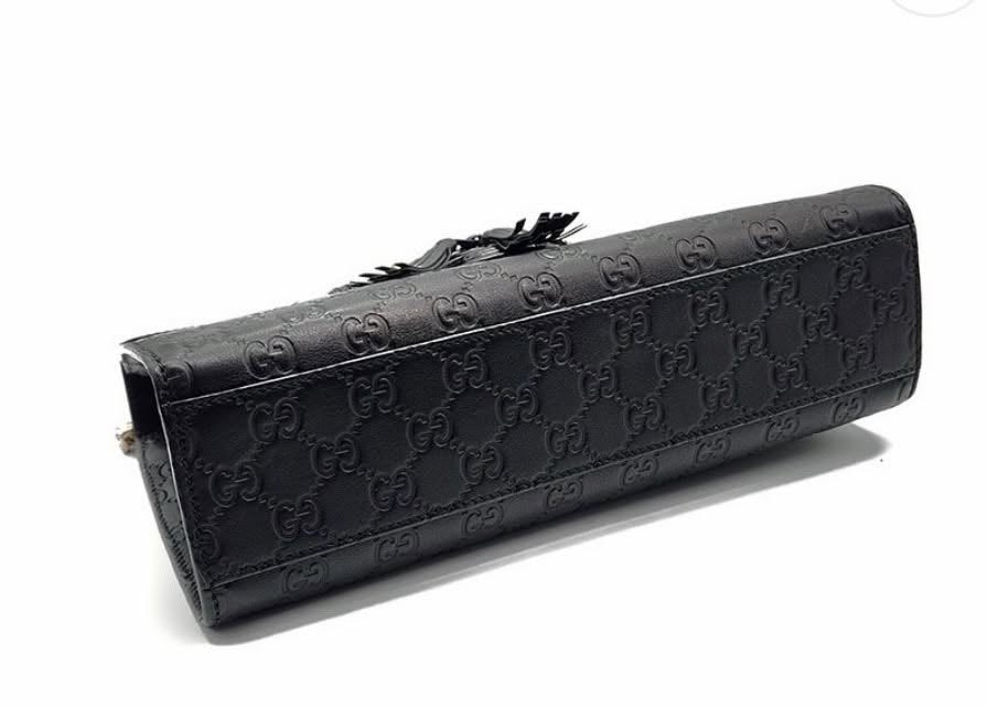 GUCCI MICROGUCCISSIMA MEDIUM EMILY CHAIN SHOULDER BAG