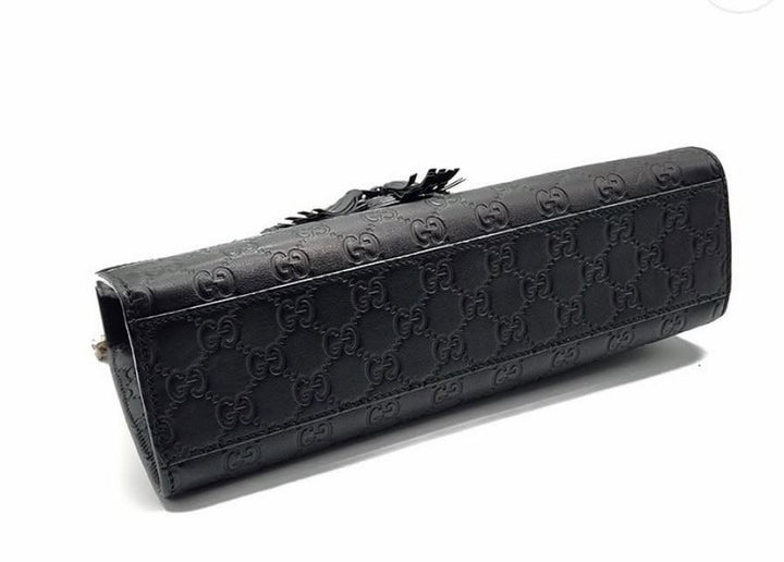 GUCCI MICROGUCCISSIMA MEDIUM EMILY CHAIN SHOULDER BAG