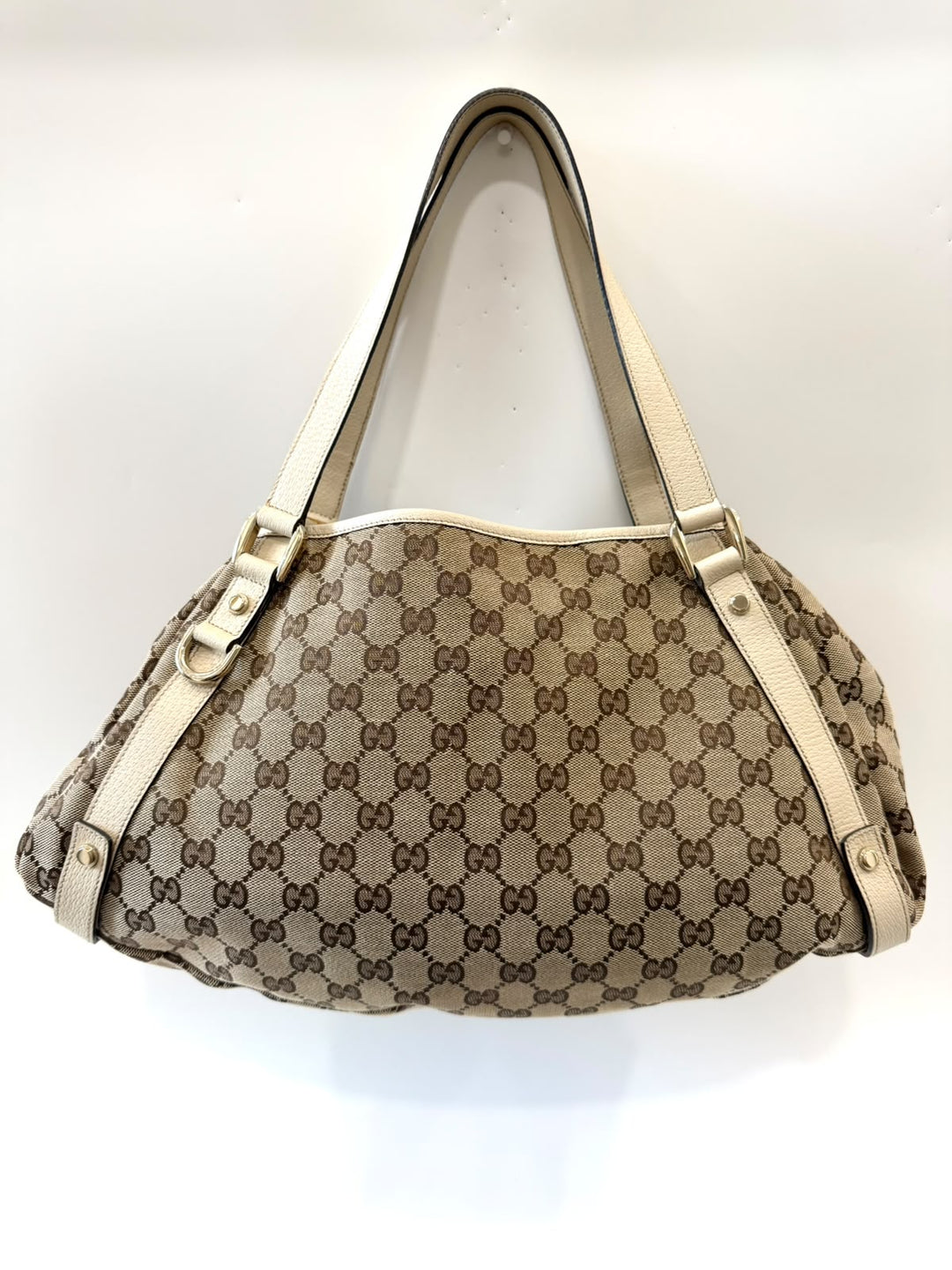 GUCCI MONOGRAM MEDIUM ABBEY SHOULDER BAG