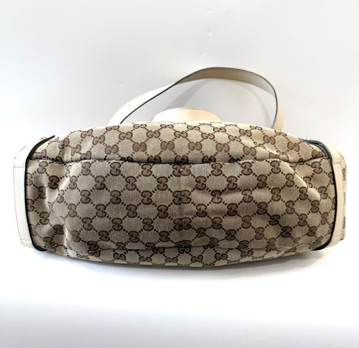 GUCCI MONOGRAM MEDIUM ABBEY SHOULDER BAG