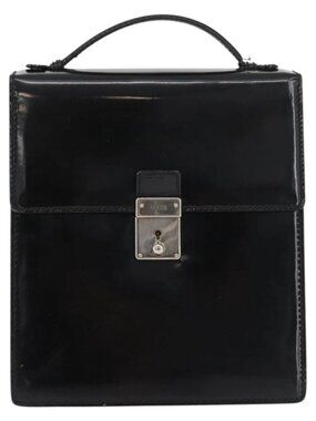 GUCCI PATENT LEATHER SHOULDER BAG