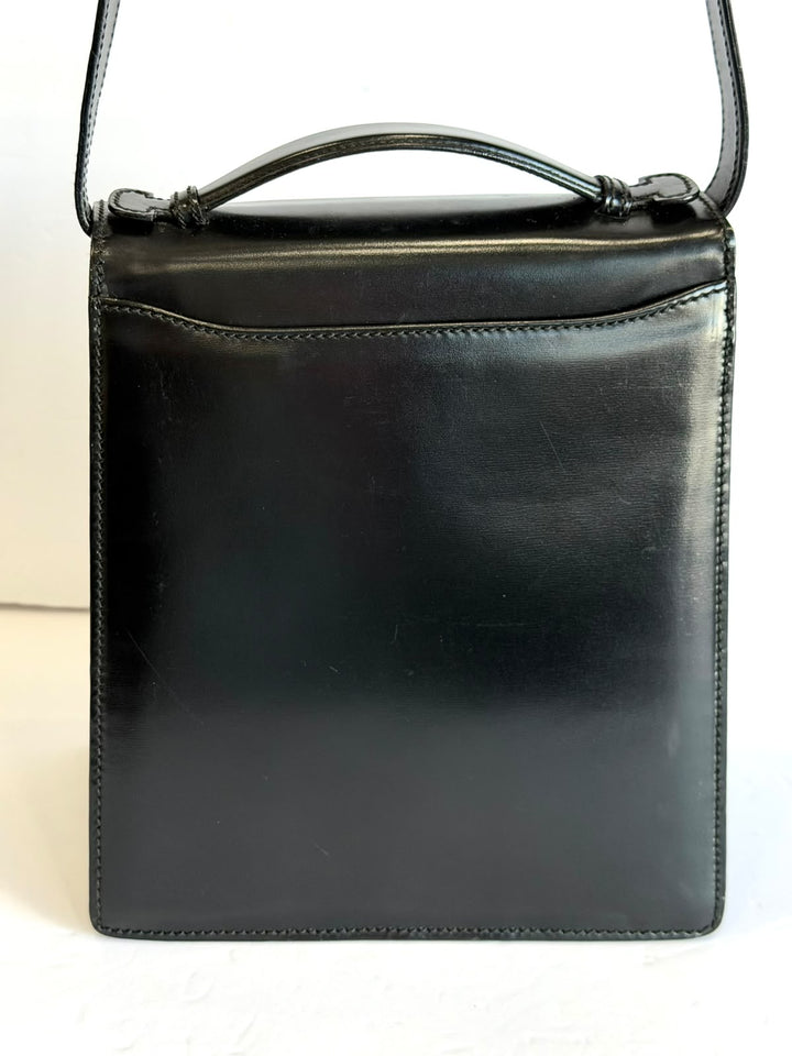 GUCCI PATENT LEATHER SHOULDER BAG