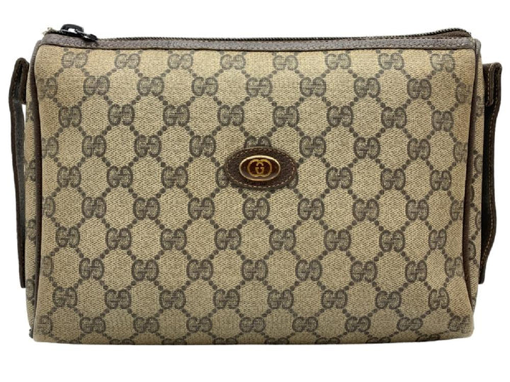 GUCCI GG SUPREME VINTAGE CLUTCH BAG