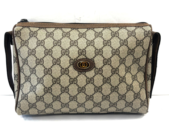 GUCCI GG SUPREME VINTAGE CLUTCH BAG