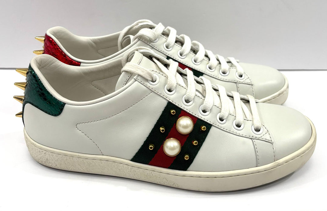GUCCI WEB PEARL WOMEN&