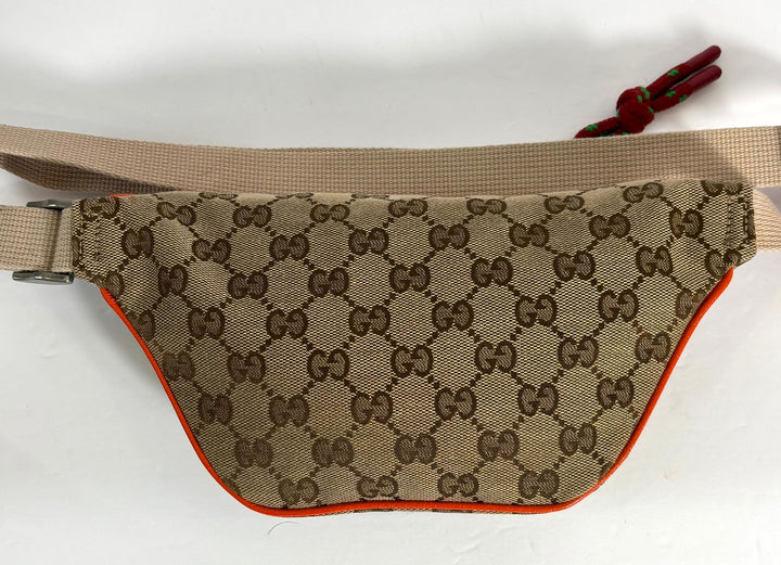 GUCCI X THE NORTH FACE WAIST MONOGRAM BELT BAG