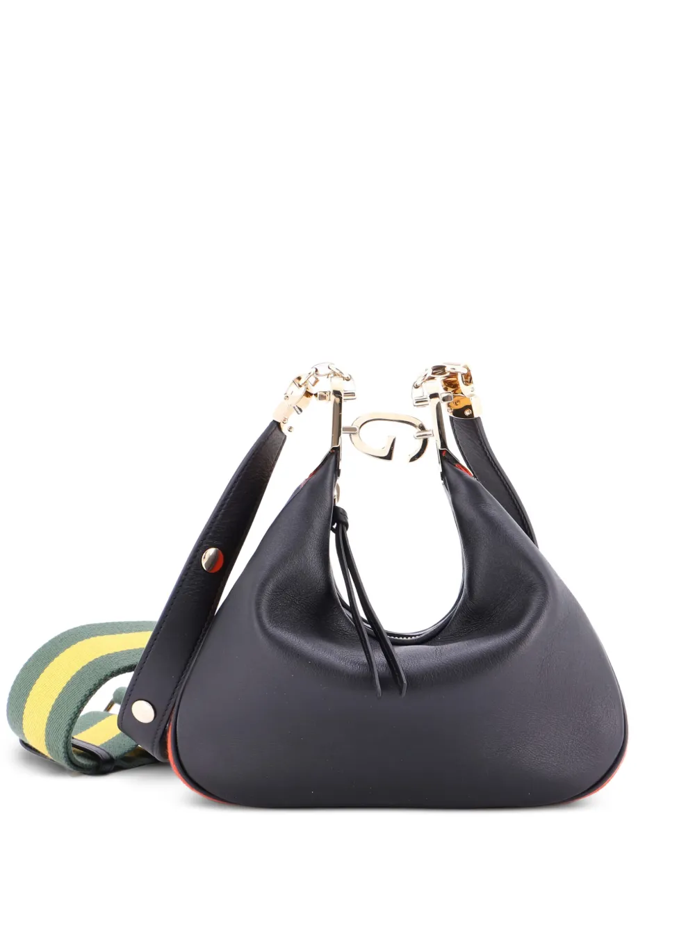 GUCCI ATTACHÉ SMALL CALFSKIN LEATHER SHOULDER BAG